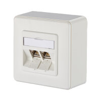 METZ CONNECT BTR Dose AP/2 reinweiss E-DAT Modul 2 Ports...