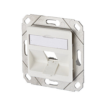 METZ CONNECT Modul Anschlussdose UPk 1 Port unbestuckt reinweiss