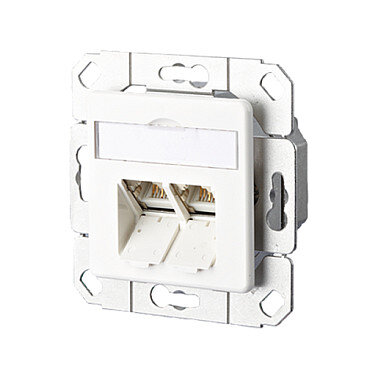 METZ CONNECT Anschlussdose Cat 6 E-DAT C6 8/8(8) UPk LSA reinwei
