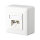 METZ CONNECT Anschlussdose Cat.6 E-DAT C6 8/8(8) AP reinwei