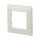 METZ CONNECT Abdeckplatte 80x80 47mm reinwei