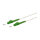 METZ CONNECT OpDAT Patchkabel LC-S APC/LC-S APC OS2 wei 10,0m
