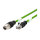 METZ CONNECT Verbindungsleitung M12 ST-RJ45 ST 8-pol X-kodiert gerade-gerade 2m