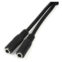 StarTech 3,5mm Klinke Audio Y-Kabel - 4 pol. auf 3 pol....