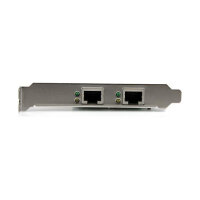 StarTech Netzwerkkarte Dual-Port RJ-45 Gbit FH/LP PCIe 2.0 ST1000SPEXD4