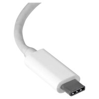 StarTech US1GC30W USB 3.0 Type C to Gigabit Ethernet Adapter White