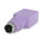 StarTech USB auf PS/2 Tastatur Adapter - Keyboard Adapter PS/2 6 pin Mini-DIN Stecker zu USB A 4 pin Buchse - Ersatzadap