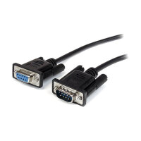 StarTech 1m Black Straight Through DB9 RS232 Serial Cable...