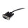 StarTech 1m Black Straight Through DB9 RS232 Serial Cable - M/F