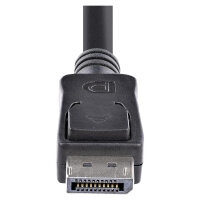 StarTech DisplayPort 1.2 Cable with Latches - Certified 6 ft