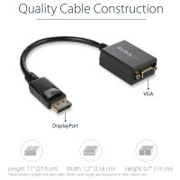 StarTech DisplayPort to VGA Video Adapter Converter