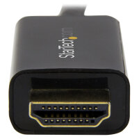 StarTech DisplayPort to HDMI Converter Cable - 6.5ft 2m - 4K