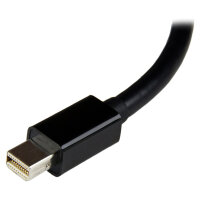 StarTech Mini DisplayPort to DVI Video Adapter Converter - Black Mini DP to DVI - 1920x1200