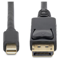 StarTech 10 ft Mini DisplayPort to DisplayPort 1.2 Adapter Cable M/M - DisplayPort 4k