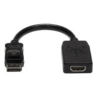 StarTech DisplayPort auf HDMI Video Adapter / Konverter - DP zu HDMI mit bis zu 1920x1200 - DP / HDMI Lnge 24cm St/Bu