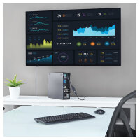 StarTech DisplayPort auf HDMI Video Adapter / Konverter - DP zu HDMI mit bis zu 1920x1200 - DP / HDMI Lnge 24cm St/Bu