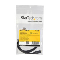 StarTech USB to USB C Cable - 3 ft / 1m - 10 Gbps - USB-C to USB-A - USB 3.1 Cable - USB Type C
