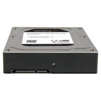 StarTech 25SAT35HDD 6.35cm/2.5in to 8.89cm/3.5in SATA Hard Drive Converter Enclosure