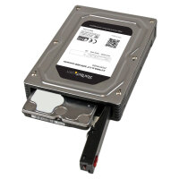 StarTech 25SAT35HDD 6.35cm/2.5in to 8.89cm/3.5in SATA Hard Drive Converter Enclosure