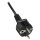 StarTech 1m 3 Prong Laptop Power Cord Schuko CEE7 to C5 Clover Leaf Power Cable Lead
