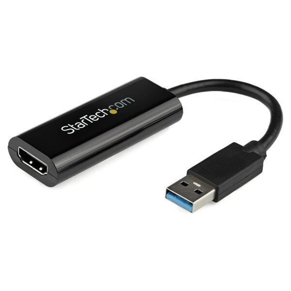 StarTech Slim USB 3.0 to HDMI External Video Card Multi Monitor Adapter 1920x1200 / 1080p