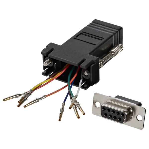 StarTech DB9 to RJ45 Modular Adapter - F/F