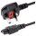 StarTech 1m Laptop Power Cord - 3 Slot for UK - BS-1363 to C5 Clover Leaf Power Cable Lead