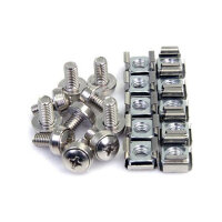 StarTech M6-Montageschrauben und Kfigmuttern fr Serverschrank / Rack - 100 St.