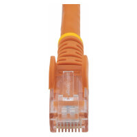 StarTech 3m Orange Gigabit Snagless RJ45 UTP Cat6 Patch Cable