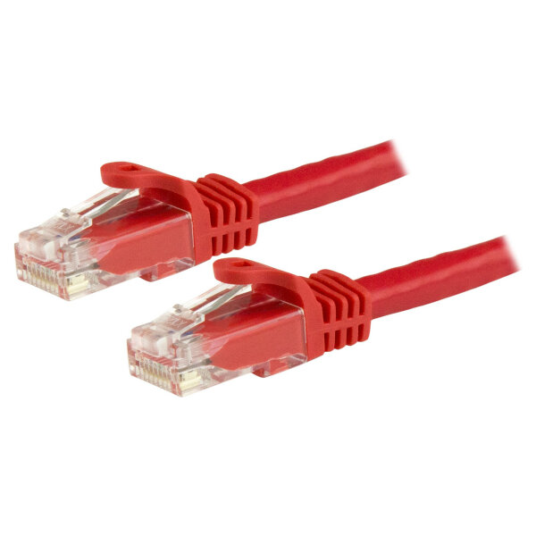 StarTech 1m Red Snagless Cat6 UTP Patch Cable - ETL Verified