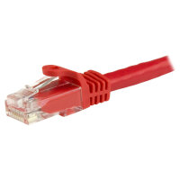 StarTech 1m Red Snagless Cat6 UTP Patch Cable - ETL Verified