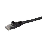 StarTech 0.5 m Black Snagless Cat6 UTP Patch Cable - ETL...