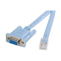 StarTech 6 ft RJ45 to DB9 Cisco Console Management Router Cable - M/F