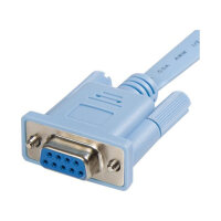 StarTech 6 ft RJ45 to DB9 Cisco Console Management Router Cable - M/F