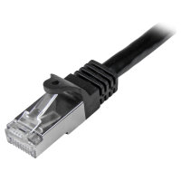 StarTech 3m Black Gigabit Snagless RJ45 SFTP Cat6 Patch...