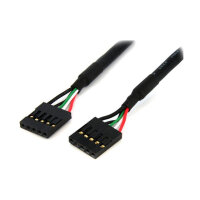 StarTech 18in Internal 5 pin USB IDC Motherboard Header...