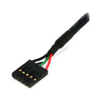 StarTech 18in Internal 5 pin USB IDC Motherboard Header...