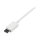 StarTech 0.5m White Micro USB Cable - A to Micro B