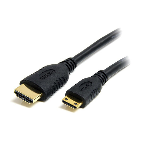 StarTech 0.5m High Speed HDMI Cable with Ethernet - HDMI to HDMI Mini- M/M