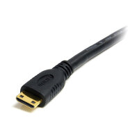 StarTech 0.5m High Speed HDMI Cable with Ethernet - HDMI to HDMI Mini- M/M