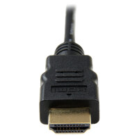 StarTech 0.5m High Speed HDMI Cable with Ethernet - HDMI to HDMI Micro - M/M