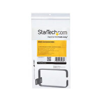 StarTech 1U Vertical Server Rack Cable Management D-Ring Hook - 2.2x3.9in 5.7x10cm
