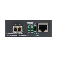 StarTech Unmanaged Gigabit Fiber Media Converter - MM/LC Low Cost