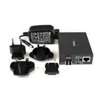 StarTech Unmanaged Gigabit Fiber Media Converter - MM/LC Low Cost