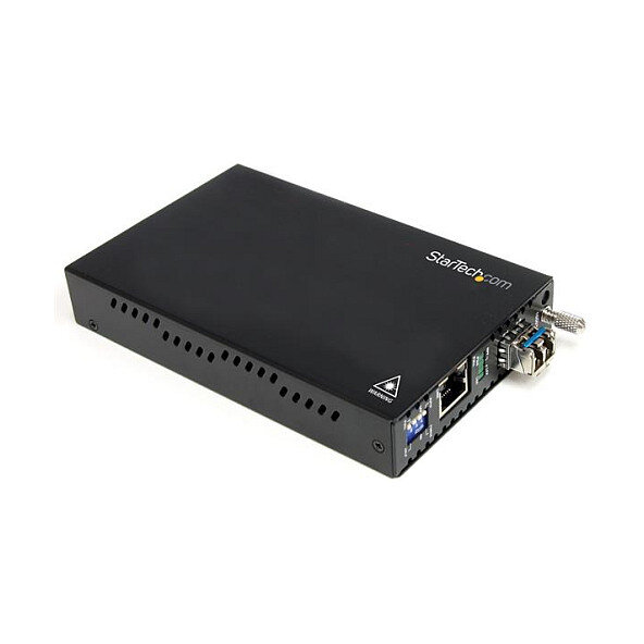 StarTech LWL / Glasfaser Medienkonverter - 1000 Mbit/s Gigabit Ethernet Medienkonverter LC 550m - 1000Base-LX Multimode