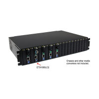 StarTech LWL / Glasfaser Medienkonverter - 1000 Mbit/s Gigabit Ethernet Medienkonverter LC 550m - 1000Base-LX Multimode