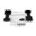 StarTech Rail Depth Adapter Kit for Server Racks - 1U