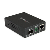 StarTech Unmanaged Gigabit Fiber Media Converter - Open...