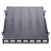 StarTech 1 HE verstellbarer Schwerlast Fachboden fr Server Rack/ Schrank bis 113 Kg - Fachboden Serverschrank 1HE belftet