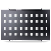 StarTech 1 HE verstellbarer Schwerlast Fachboden fr Server Rack/ Schrank bis 113 Kg - Fachboden Serverschrank 1HE belftet